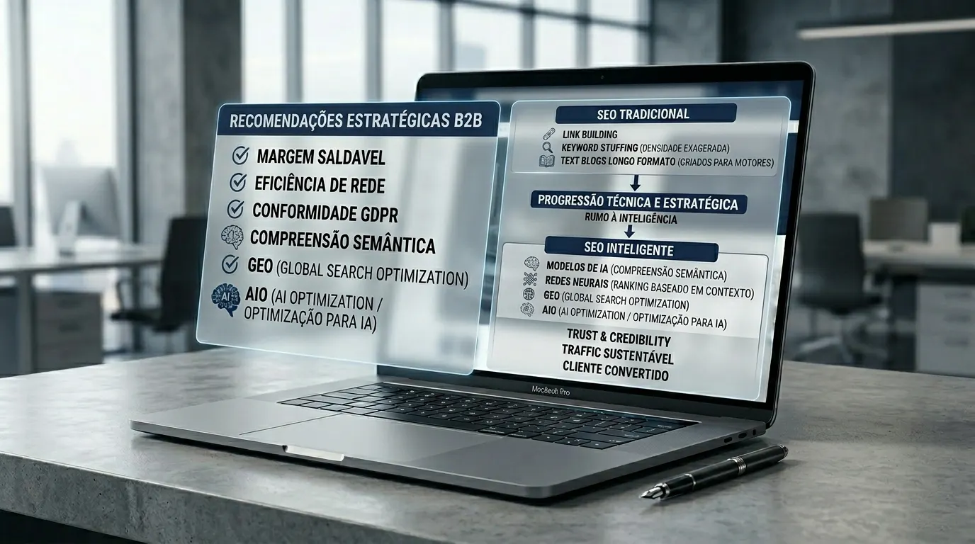 A Revolucao Silenciosa AIO AEO e GEO no E-commerce
