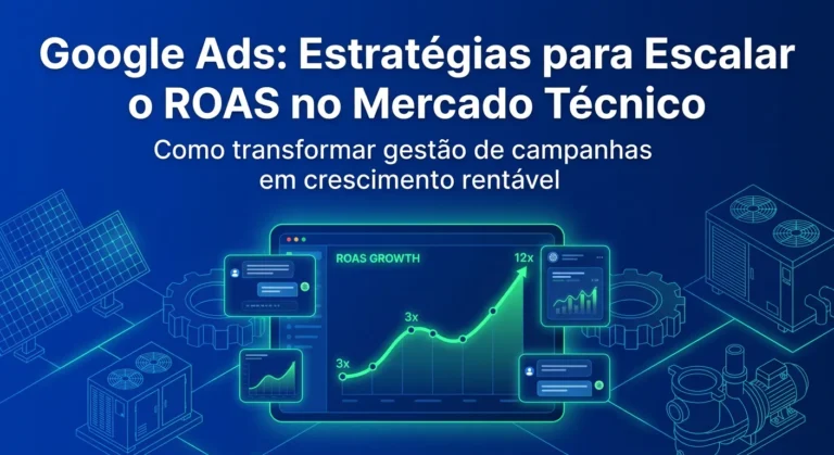 Google Ads – Estratégias para Escalar o ROAS no Mercado Técnico