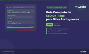 SEO on-page Portugal - Guia completo para 2026 | onOrbit Marketing