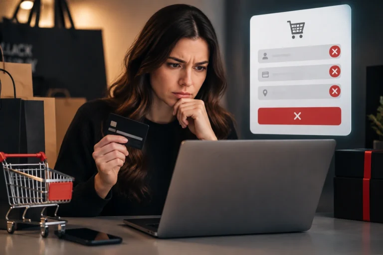 Erros Checkout Black Friday: 7 Falhas Comprovadas a Evitar