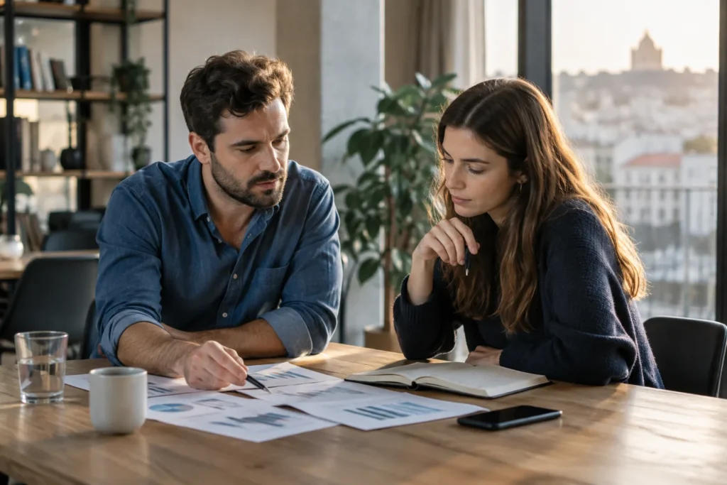 Equipa a analisar se o investimento em google ads topo do funil compensa para a loja