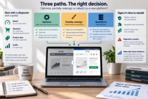 Signs Your Ecommerce Site Needs a Redesign, or Just Optimising
